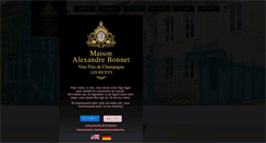 Desktop Screenshot of alexandrebonnet.com