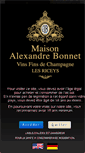 Mobile Screenshot of alexandrebonnet.com